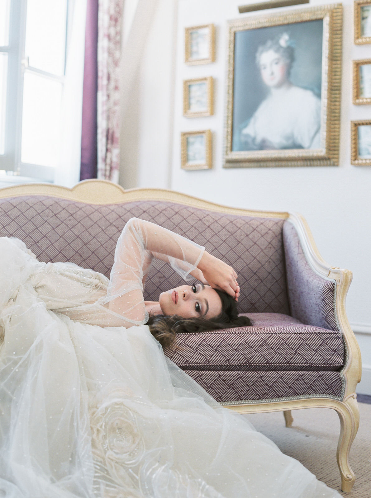 romantic wedding at chantilly domain
